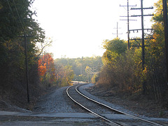 'The long and winding tracks...' from Flickr.com user nonsooth.