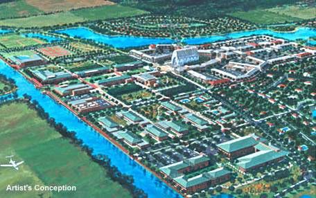 Artist's conception of Ave Maria, FL