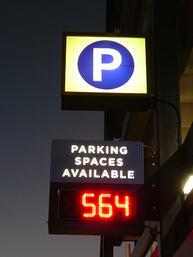 Parking Spaces Available